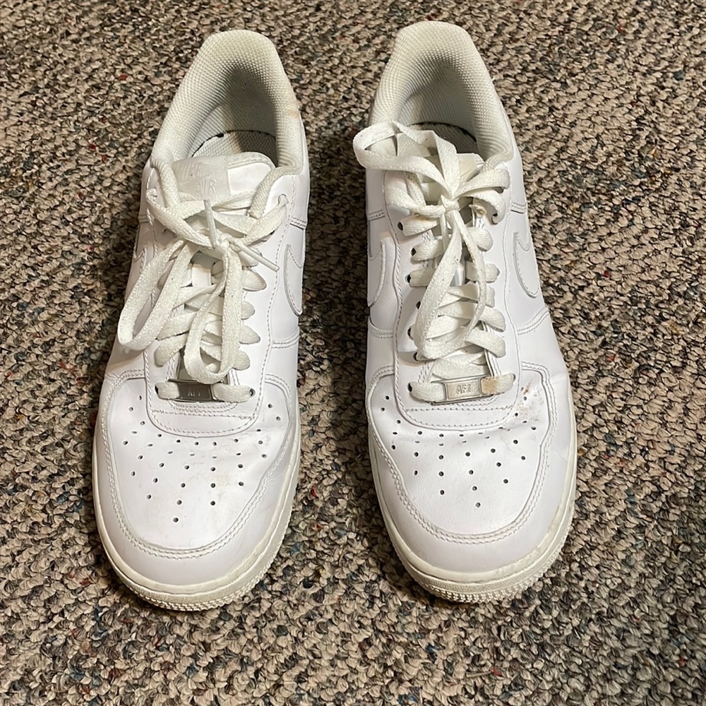 white nike air force 1 size 10 (W)